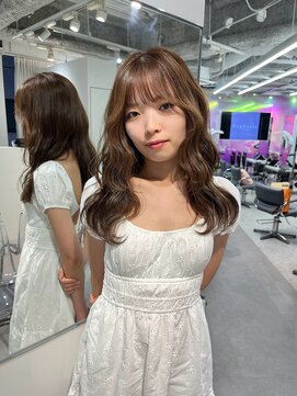 ユーフォリア 渋谷グランデ(Euphoria SHIBUYA GRANDE) オリーブベージュ/ブリーチなしカラー/透明感カラー