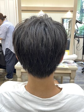 アルターリール(aL ter Rire) 韓国マッシュ/スパイキーショート/ブルーブラック[鎌取］中村