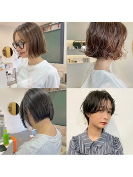 エダメ(EDAME)の写真/ボブスタイルで大人の魅力を引き出そう！ショートに挑戦したい方もお任せください！