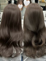 アマトウキョウ アユンチェ(AMA TOKYO×AYUNCHE)&nbsp;アッシュグレージュ  グレージュ  透明感カラー