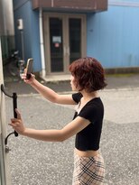 リッカヘアー(Ricca hair)&nbsp;秋カラー×オレンジブラウン