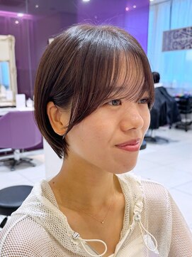 ハピネス 河原町店(Happiness) 京都河原町 前髪ありショート 秋ショート 進詩織