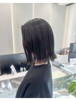 ロンドリゼル 札幌(Lond RiseL) オリーブグレー/前髪/ボブ/マロンベージュ/レイヤーカット/小顔