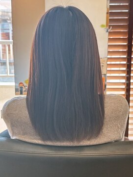 【89.カラー×髪質改善】縮毛矯正・白髪染め・ショートカット♪