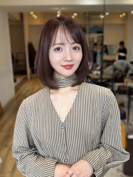 コート 表参道(Cote) 美髪大人ボブ内巻きボブまとまるボブ艶グレージュココア