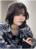 巻いてないのにこの可愛さ。ゆるふわパーマボブ　博多美容室