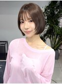まとまり重視でも軽見え◎美シルエットボブ
