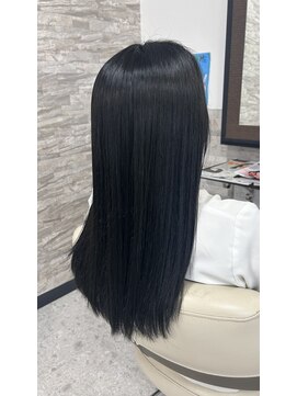 ヘアーララプラス(HAIR lala＋) 【HAIR lala+】 #ブルーブラック#透明感#ツヤ感
