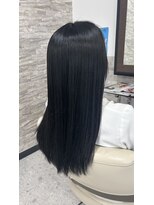 ヘアーララプラス(HAIR lala+) 【HAIR lala+】 #ブルーブラック#透明感#ツヤ感