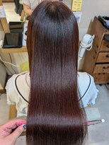 ヘアリゾート粋 ウナム 新宿東口店(enam)&nbsp;ロングストレート/髪質改善/艶髪/縮毛矯正