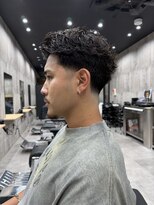 ザスーツブラザーズ(THE SUITS BROTHERS) MEN'SHAIRメンズパーマ×ローフェード