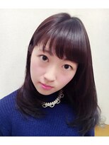 プリーム ヘアー(Pleame hair)&nbsp;ツヤ×ピンクブラウン×ミディアム