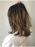 外ハネグラデーションカラー 3