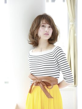 チップ タップ つつじヶ丘店(tip top) 抜け感ミディアムボブ