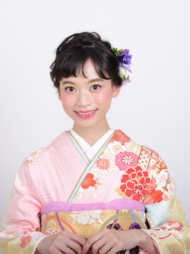 アース コアフュールボーテ 北小金店(EARTH coiffure beaute) 着物★ローズヘアアレンジ【EARTH北小金】