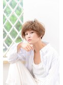 くせ毛風ふんわりショート