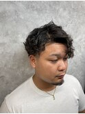 パーマ ツーブロック メンズカット/メンズパーマ/葛西ヘッドスパ