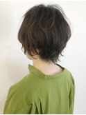 大人のカジュアルショート☆デジタルパーマ/大人ショート