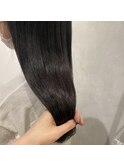 ダークカラー×髪質改善ストレート