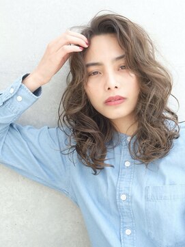 カカン(Kakan) 【kakan鎌倉】マットウェーブ×グレージュハイライト