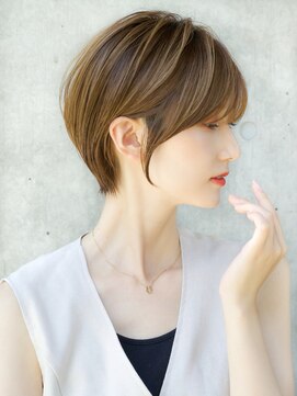 エインアンリー 表参道(AIN.ANLY.) 前髪あり大人ショート20代30代40代【AIN.表参道】川原大地