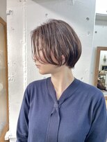 リッカ(RICCA)&nbsp;大人ボブショート/ベージュピンク/ココアベージュ W-1112