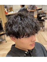 レイズ 名古屋(RAYS)&nbsp;波巻きスパイラルパーマ刈り上げマッシュ　　　h