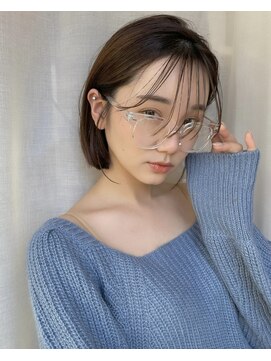 ロンドプロフィール 浦和(Lond profil) 浦和ショートヘアショートカット韓国白髪ぼかし白髪染めボブ