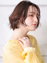 クラッチ 名古屋(CLUTCH)&nbsp;大人可愛い小顔美髪ツヤ髪ショートボブふんわりカールA2