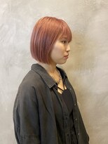 ワッツユアヘアストーリー(What’s your hair story)&nbsp;ピンクヘアー/ボブ/ハイトーン/ブリーチあり