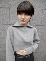 シュシュ(shushu) 黒髪ショートウルフ/顔まわりカット【有海一生】ノンジアミン