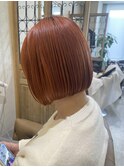 グロッシーオレンジ/ボブ