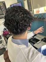 バーバーショップ ヘアーライフ アン(Barber Shop HairLife An)&nbsp;ビジネスパーマスタイル