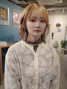 ヨー(Yoh-) 【ハイトーンショート/佐々木慧介】ダブルカラー/ショート