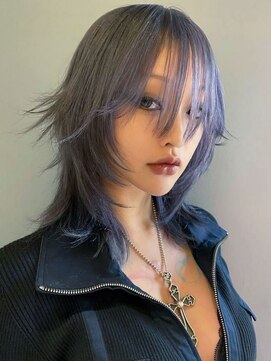 ハコ プラス(HACO+) ウルフ　レイヤー　ケアブリーチ　ハイトーン