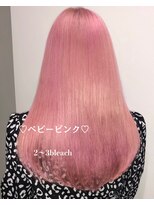 ルイス(L'wis)&nbsp;ブリーチ2～3回 パステル ベビーピンク【L'wis乙津】