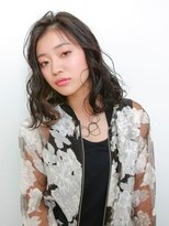 デビュー 沖縄泡瀬店(Debut)&nbsp;前髪/アンブレラカラー/こなれミディ/イメチェン/ウェーブパーマ