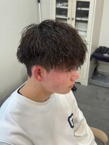 バース 河原町店(BIRTH)&nbsp;ツイストスパイラルパーマツイストパーマメンズマッシュパーマ