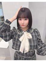 ポプルス(popls) ボブ/内巻きボブ/韓国ボブ/縮毛矯正/髪質改善/コリアンボブ