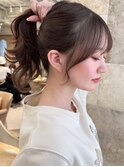 【Lond ambre】顔周り/前髪/似合わせカット/メルティカラー