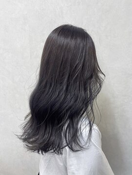 テーラヘアー つくば研究学園店(TELA HAIR) ラフウェーブ×アッシュグレー【TELA HAIR つくば研究学園】