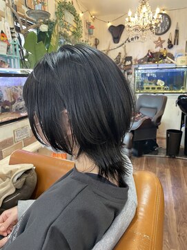 マーメイドヘアー(MERMAID HAIR) マッシュウルフ