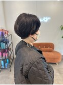 ショートボブ short mash