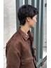メンズカット+パーマ　￥9000