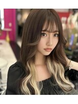 ルフレ 新宿本店2nd(Reflet) ○プルエクステインナーカラー