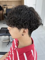 フィフス 天神大名(fifth)&nbsp;天神波巻きプードルパーマハードスパイラルマッシュメンズ強め