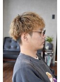 《attra》お客様ヘア【大人の波巻きパーマ】