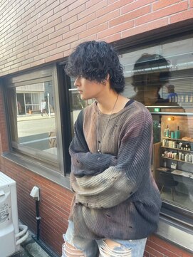 カーニー 北千住(kearny) メンズカットパーマ/ニュアンスパーマ/フェザーパーマ[北千住]