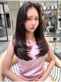 ワンカール大人のレイヤーカット