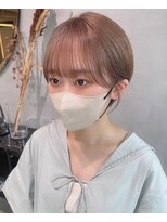 フィルム(FILM)&nbsp;【FILM村田】ミルクティーベージュマッシュショート/10代/20代